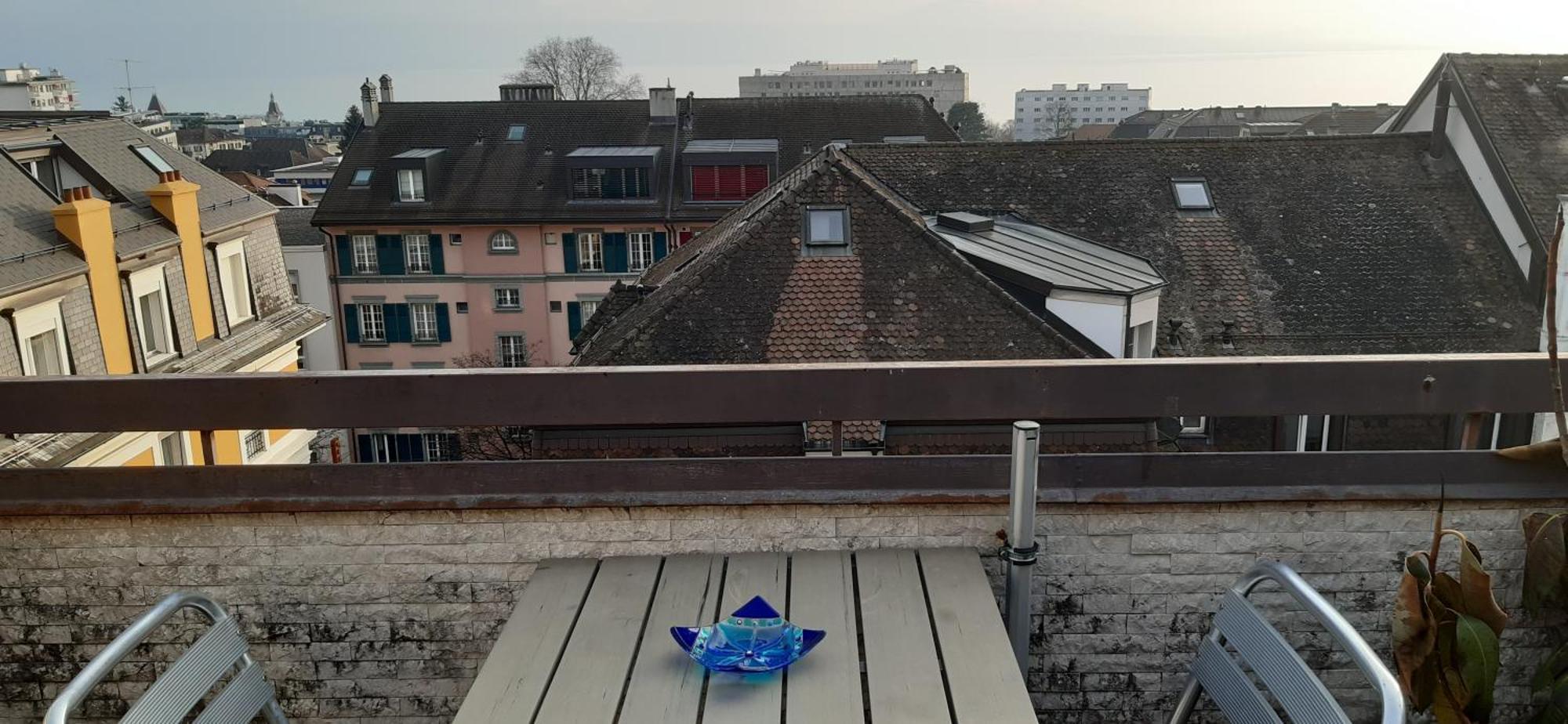Beauregard Attique Leilighet Lausanne Eksteriør bilde